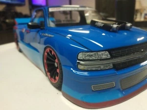 Custom Painted HPI 1/10 RC NEW 200mm Chevy Silverado body Shell Only Drift/Bash - Picture 1 of 20