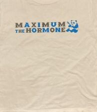 MAXIMUM THE HORMONE Nao Produce T-shirt size M white from JAPAN USED Good Tops