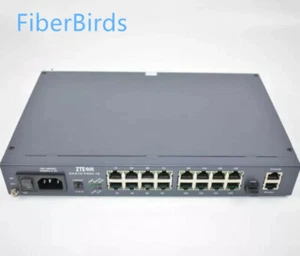 ZXA10 F804/16FE-G ZTE 16 GPON ports,19" chassis,FTTO or FTTB - Picture 1 of 12