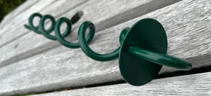 Schmalbootschraube in Spirale Ankerstift Pfahl Bodenanker Boot - Bild 1 von 4