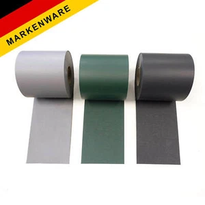 35 Meter Rolle Sichtschutz Streifen Doppelstabmatten Zaun1 Rolle Anthrazit - Bild 1 von 3