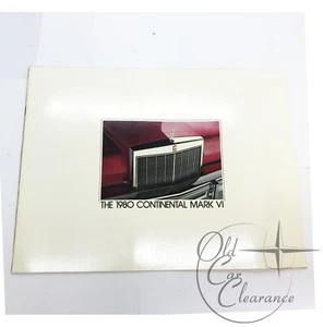 Lincoln Mark VI 1980 folleto de ventas original del distribuidor (80205) - Imagen 1 de 7