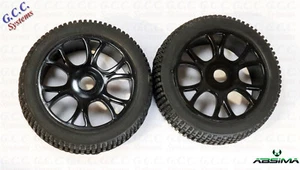 Absima AB2.8 Wheels Set (2) Front or Rear - Brand New - Picture 1 of 1