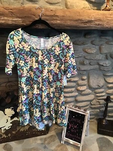 LuLaRoe XXS PERFECT T Multi Colored Gorgeous Print NWT 🦄 - Picture 1 of 2