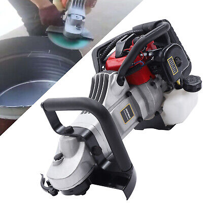 32.6CC 2 Stroke Gas Power Angle Grinder Cutter Polishing Grinding Machine Used • 223.31$
