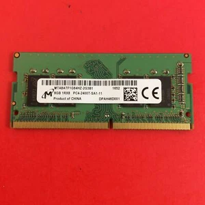 Micron 8GB DDR4 1Rx8 PC4-2400T Laptop RAM SO-DIMM Memory MTA8ATF1G64HZ-2G3B1 NT* - Picture 1 of 2