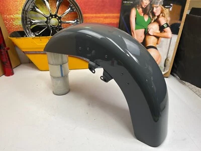 🔥Guardabarros delantero OEM Harley 14-23 Touring CVO Road Glide 2018 Gunship Grey🔥 Foto 1 de 4