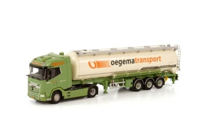DAF XG 4X2 Bulk Tipper Trailer  Oegema Transport WSI Models wsi 01-3865 - Image 1 of 3