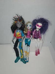 ¡Lote de muñecas Monster High!! Lote de 3 niños unicornio raro - Imagen 1 de 8