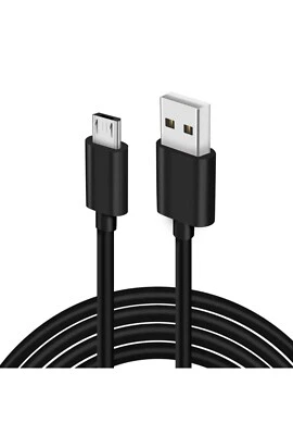 Long Micro USB Cable, 1M 2M 3M Now TV Smart Stick Fast Charger Charging Lead  - Image 1 of 4