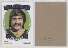 2009-10 ITG 1972 The Year in Hockey Blank Back Rogie Vachon #80 HOF