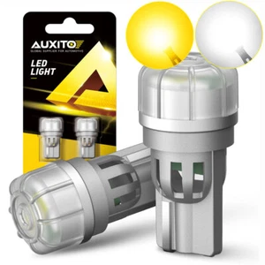 AUXITO T10 LED License Plate Light Car Interior Bulbs White 194 168 CANBUS J - Picture 1 of 13