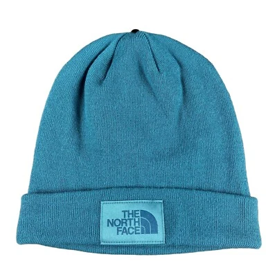 The North Face Adult Dock Worker Recycled Mallard Blue Beanie Size OS - Image 1 of 2