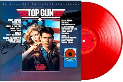 NEW TOP GUN EXCLUSIVE RED VINYL LP LIMITED EDITION 80's SOUNDTRACK DANGER ZONE - Image 1 of 3