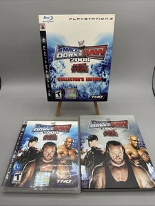 WWE SmackDown vs. Raw 2008 Featuring ECW PS3 Complete Collector’s Edition CIB - Picture 1 of 3