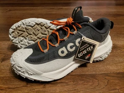 Sz 9 Nike ACG Mountain Fly 2 Low Gore-Tex Men Dark Smoke Grey Hiking HF6245-002 - Image 1 of 4