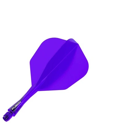 Winmau Fusion Integrated Flight & Shaft #6 Standard - Short - Purple - Image 1 of 4