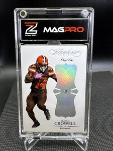 2016 Flawless #18 Isaiah Crowell One of One Diamond Panini 1/1 - Picture 1 of 4