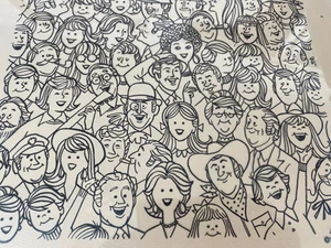 VINTAGE ANIMIERTE CEL WERBUNG KUNSTWERK PRODUKTION VON VOLK - Bild 1 von 7