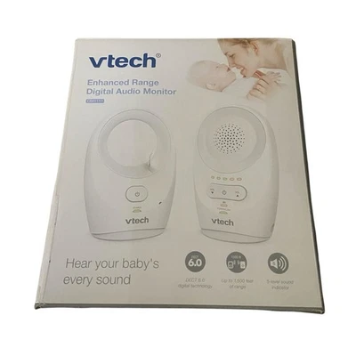 VTech Enhanced Range Digital Audio Baby Monitor New Open Missing 1 电源线 — 第 1/3 张图片