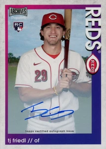 2022 Topps Archives Snapshots Baseball AUTOGRAPHS - Picture 1 of 7