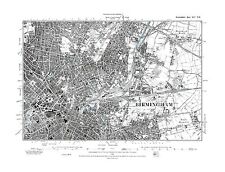 Old Map of, Birmingham, Warwickshire in 1889- Repro 14 NW