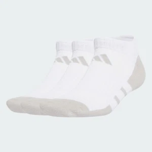 adidas Essentials CLIMACOOL Cushioned Sports Socks White Ankle 3 Pairs - Picture 1 of 4