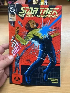DC COMICS STAR TREK TNG THE NEXT GENERATION #49 AUG 1993 (NM) COMIC (LL) - Picture 1 of 8