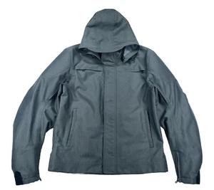Reax Men’s Small Ludlow Textile Jacket Hooded Motorcycle SAS-TEC Protection Gray - Picture 1 of 5