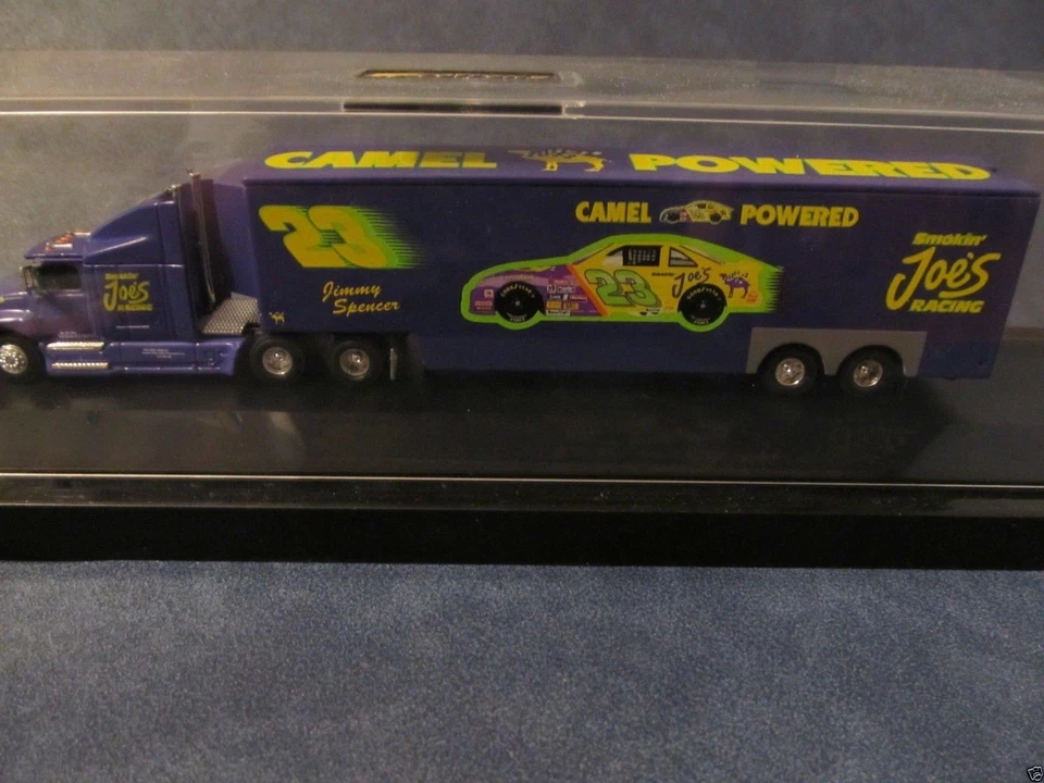 JOE CAMEL 1995 JIMMY SPENCER TRANSPORTADOR 1:96 COMO NUEVO EN CAJA DE FÁBRICA Foto 1 de 4