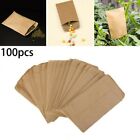 Keep Your Small Items Neat Pack of 100 Kraft Paper Bags for Buttons and More