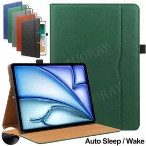 Leder Schutzhülle Für iPad 5/6/7/8/9th 10.2 9.7 Air 6 5 Pro 11 Smart Tasche Case - Bild 1 von 54