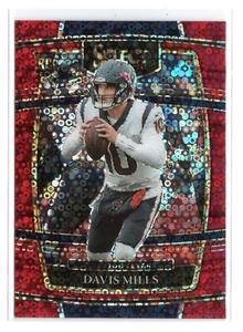 2021 Panini Select Davis Mills Red Disco Concourse Rookie /49 Texans QB #65 - Picture 1 of 2
