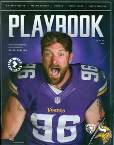 Vikings vs Bears 2017 ""Playbook"" programa de juegos Stefon Diggs touchdown - Imagen 1 de 1