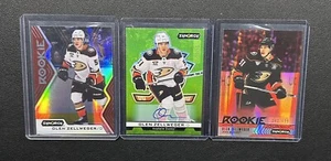 2024-25 UD Synergy ❄️ OLEN ZELLWEGER ❄️ Rookie Lot (3 Cards) 🟢 AUTO 🔥 SP /99 - Picture 1 of 5