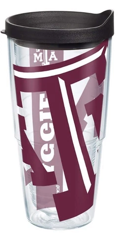 Texas A&M Aggies 24oz Tervis Tumbler with Lid-Made in USA-New Cover