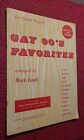 Gay 90'S Favorites For Spinet Organs With Multistration Chart (Sheet Music)