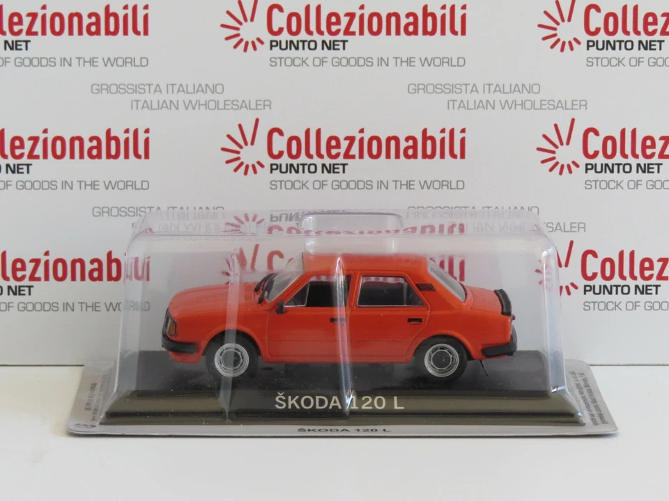 DIE-CAST CAR AUTO SKODA 120 L - LEGENDARY CARS DE AGOSTINI 1:43 - Immagine 1 di 1