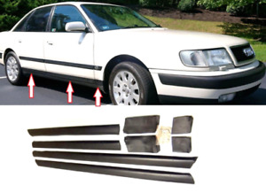 Satz Links+Rechts Unten Tür Blenden Ränder 8PCS für Audi 100 C4 A6 1991-1995