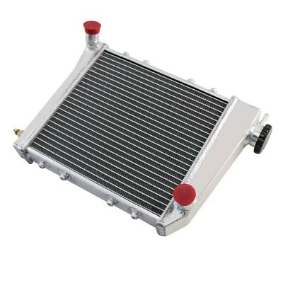 Aluminum Radiator Fit AUSTIN ROVER MINI COOPER MORRIS ALL MODELS MT 1967-1991 68 - image 1 of 4
