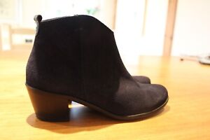 Toni Pons Ladies Navy / Blue suede Chelsea/ Cowboy boots, UK 7, good Condition