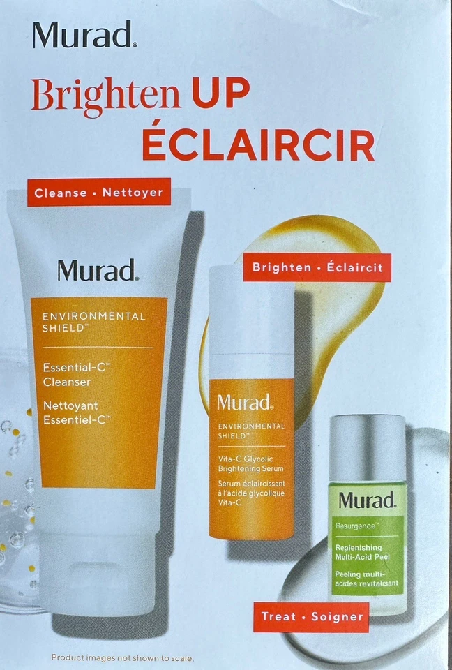 Murad Brighten UP ECLAIRCIR 3 piezas juego de regalo nuevo en caja Foto 1 de 4