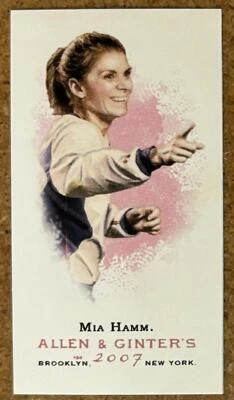 Mia Hamm 2007 Topps Allen & Ginter Mini A & G Back #272 - USA Soccer - Image 1 of 2