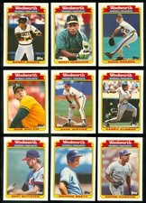1991 Topps Woolworth Highlights MLB Baseball CARD 1-33 SEE LIST