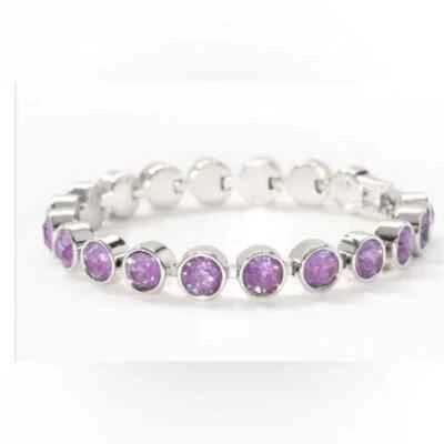 Pulseras Touchstone Crystal de Swarovski Ice & Glam - Elige el estilo de color - 💎 Foto 1 de 4