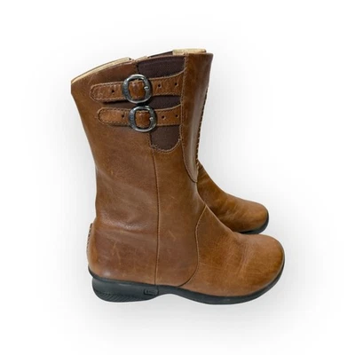 Botas Keen de cuero marrón Berna Baby Bern media pantorrilla para mujer talla 39 8,5 Foto 1 de 4