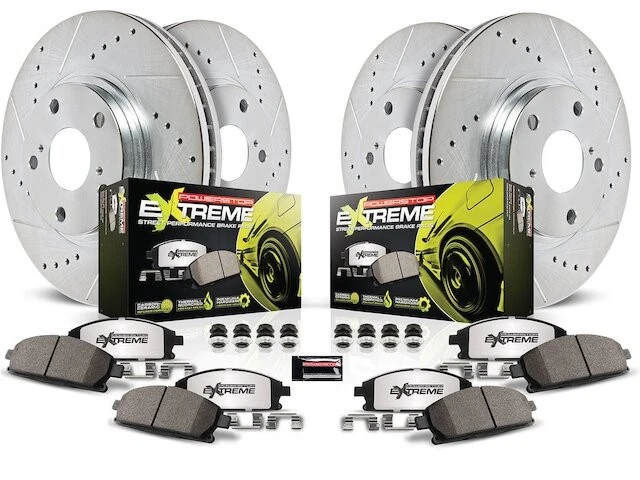 Front and Rear Brake Pad and Rotor Kit For 2017-2020 Subaru BRZ 2018 ZV274FF Foto 1 de 1