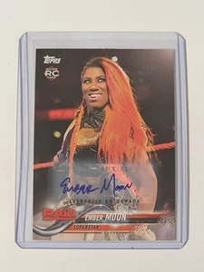 2018 Topps WWE Then Now Forever - Ember Moon #127 Autographs /99 - Picture 1 of 2