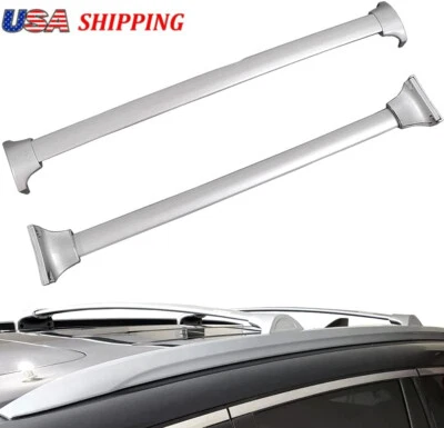Roof Rack for Honda Pilot 2016 2017 2018 2019 2020 2021 2022 Cross Bars Silver - Image 1 of 4