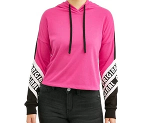 No Boundaries cropped Hoodie Juniors size LARGE - Picture 1 of 2
